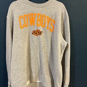 Gray OSU Cowboys Sweatshirt